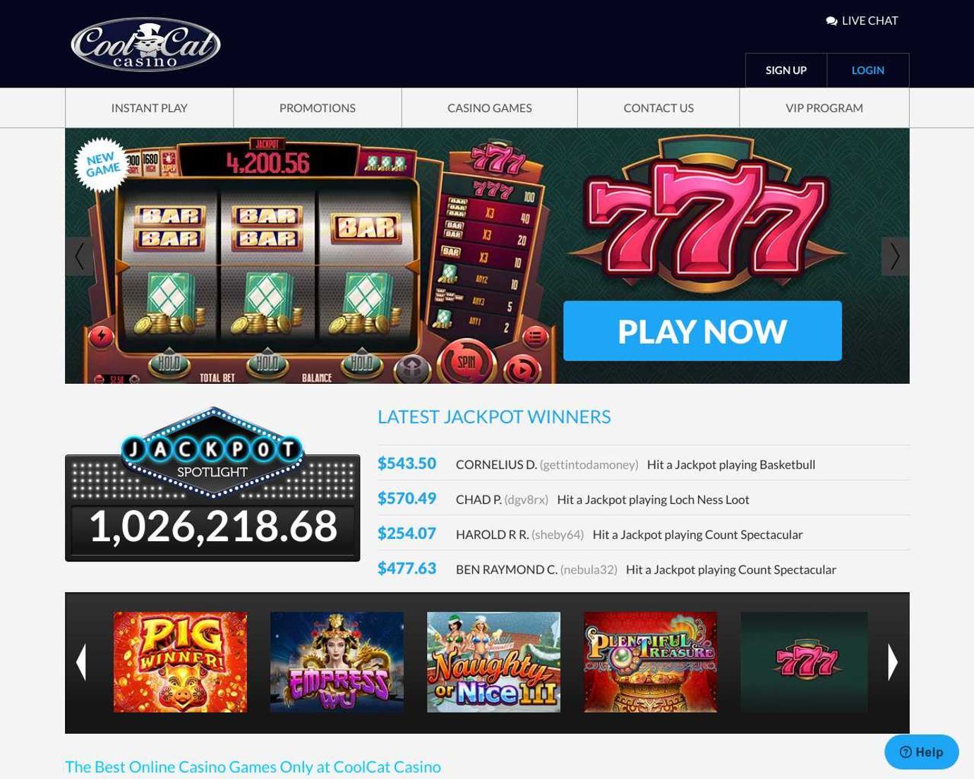 realtime gaming casinos no deposit