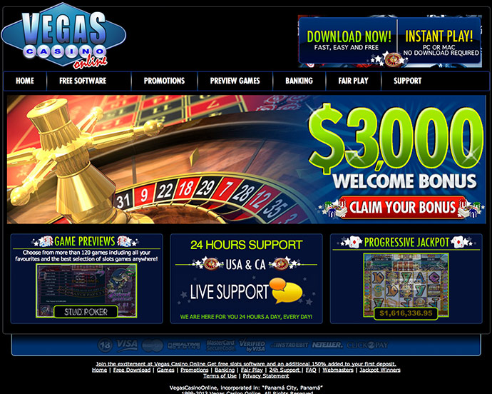 las vegas casinos online free