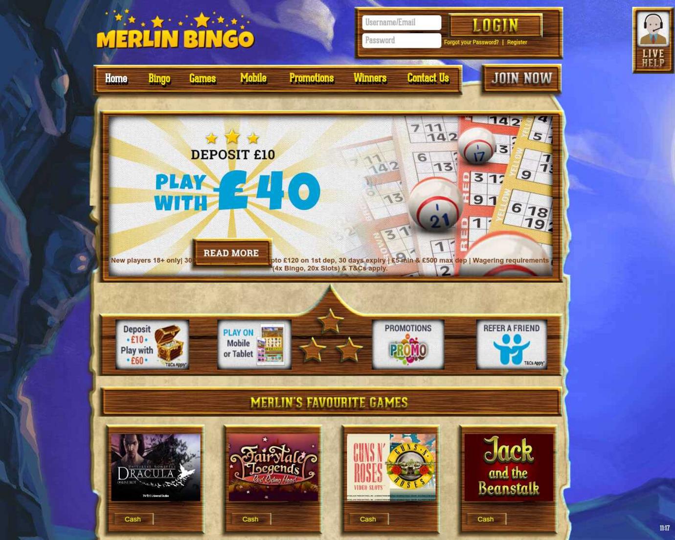 Online Bingo 5 Pound Deposit