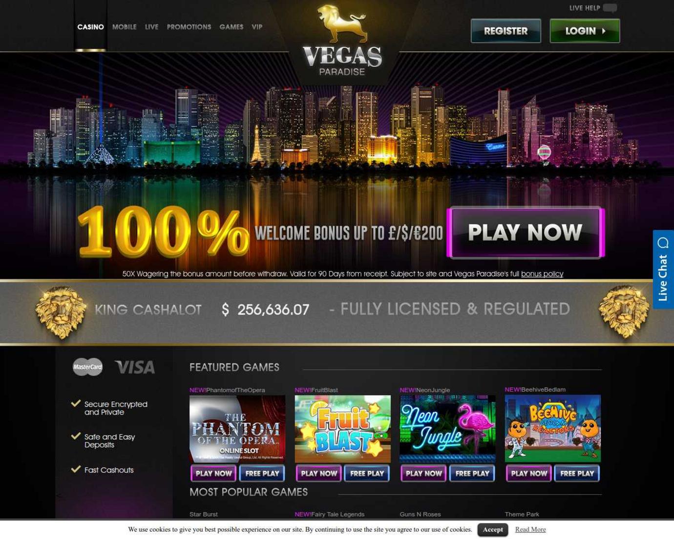 vegas casino online отзывы