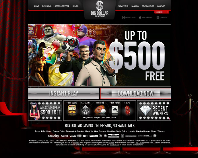 Big Dollar Casino Promo