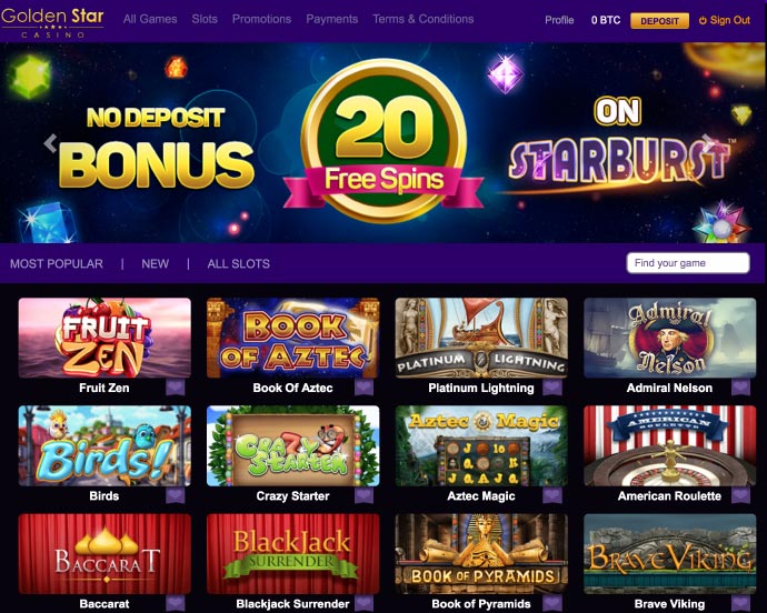 gold river star casino online