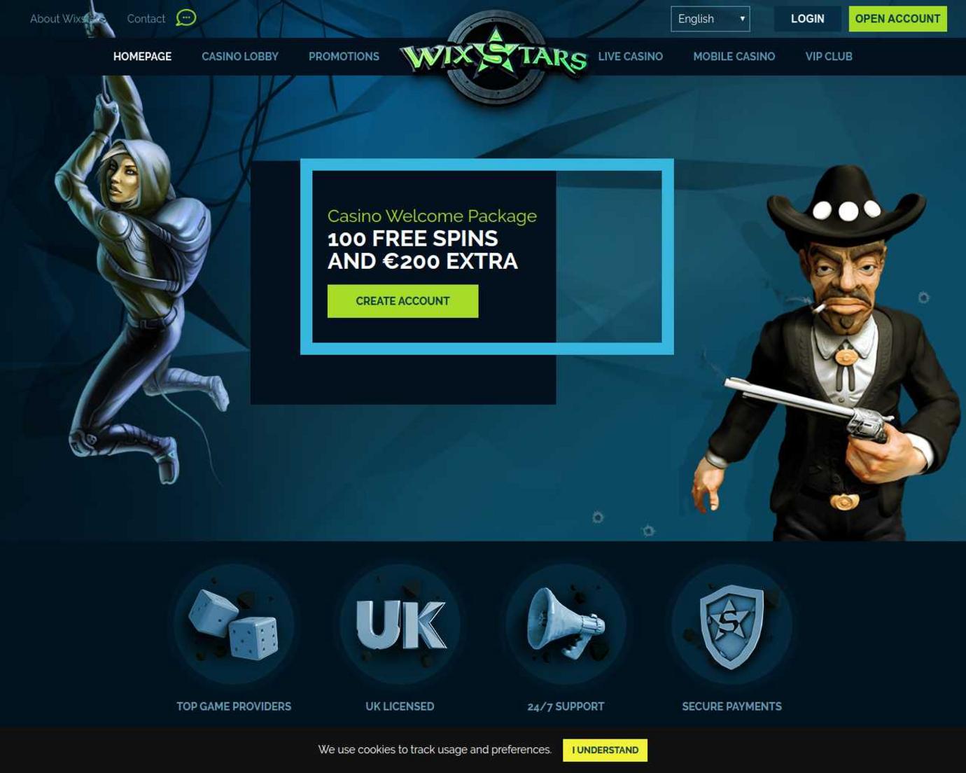 Wixstars Casino