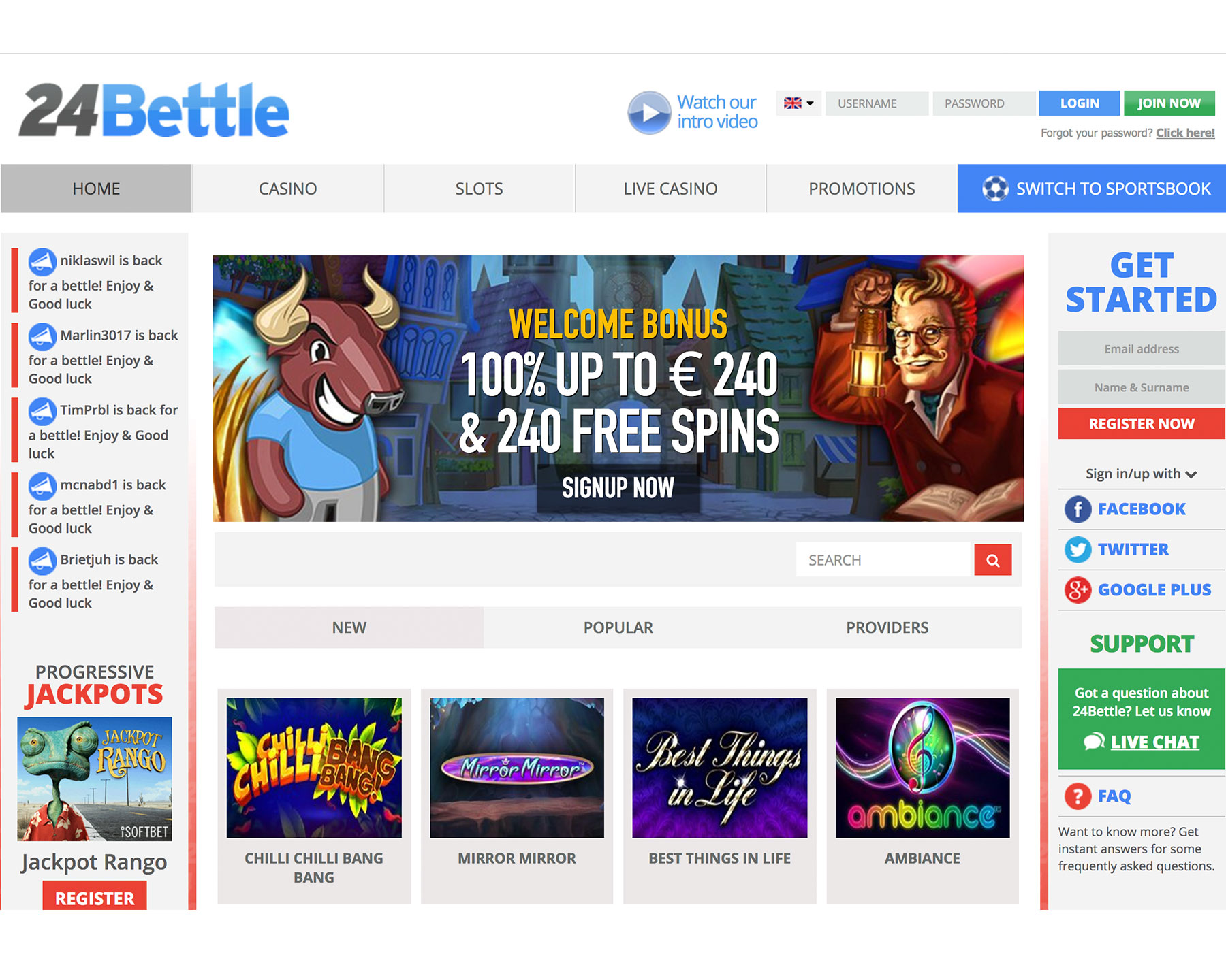 24bettle casino no deposit bonus