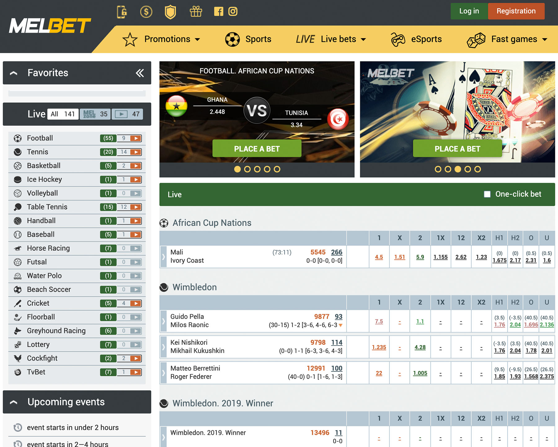 melbet bookmaker