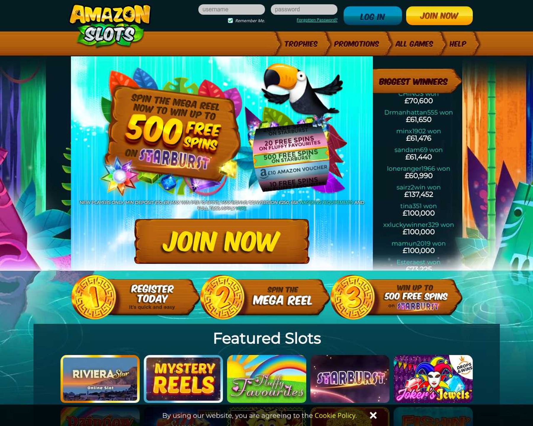 Amazon Slots