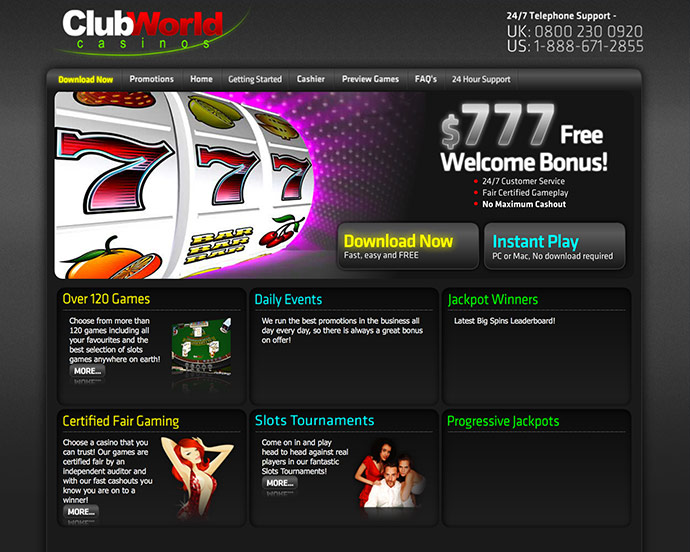 Club World Casinos