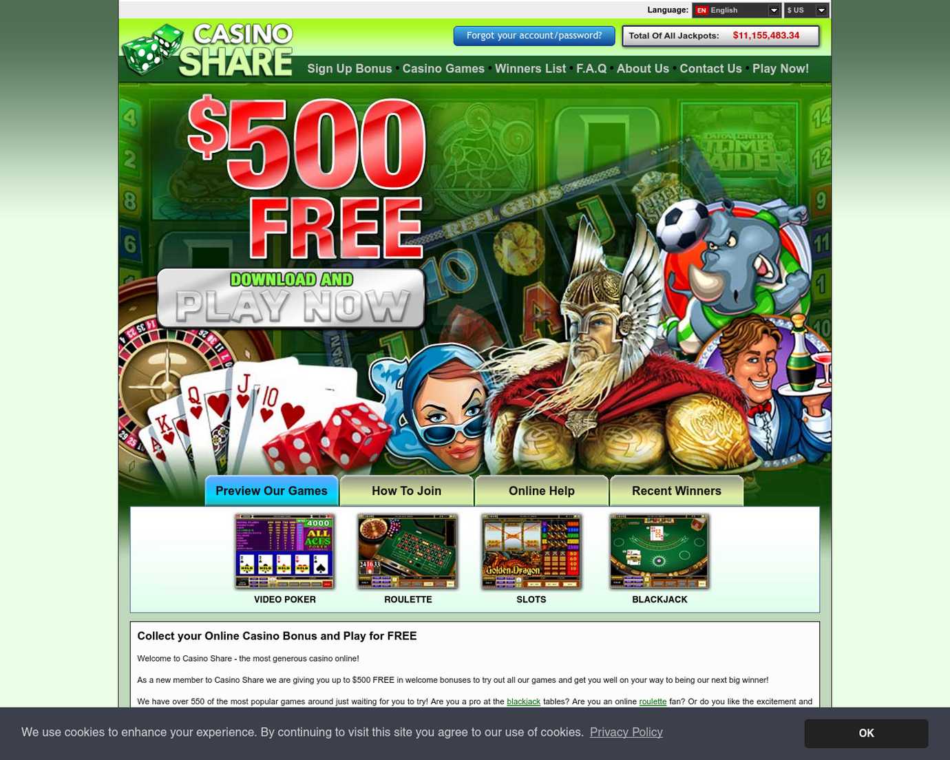 Casino Share