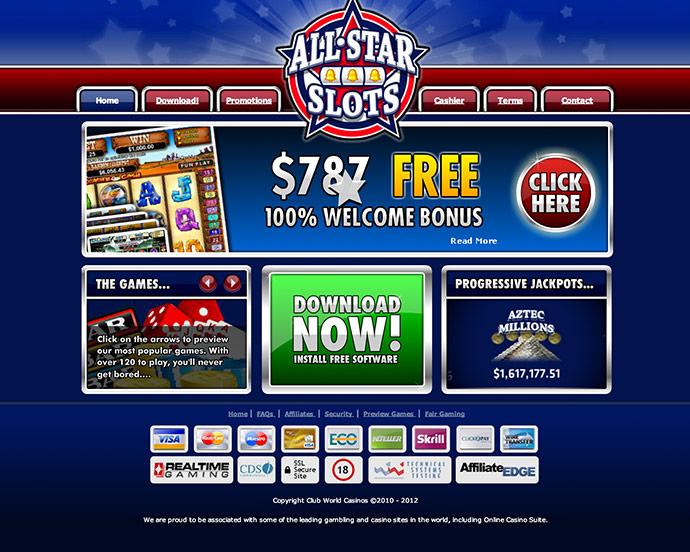 All Star Slots NOdeposit