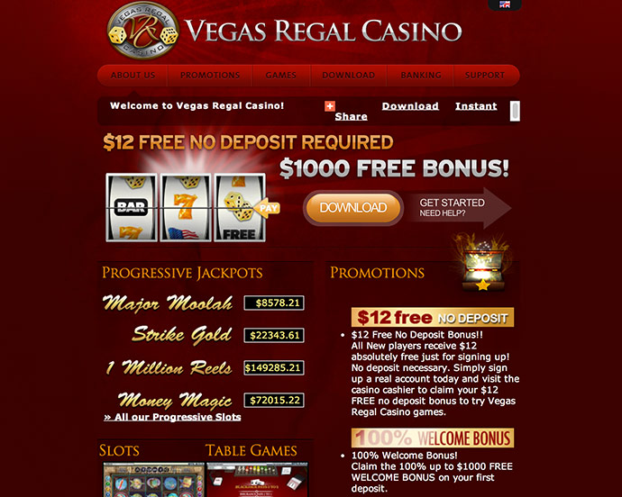 Vegas regal casino instant play